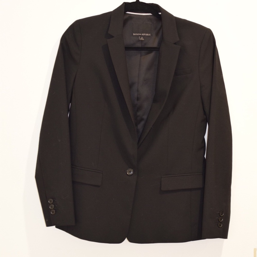 Black Banana Republic Blazer Size 4